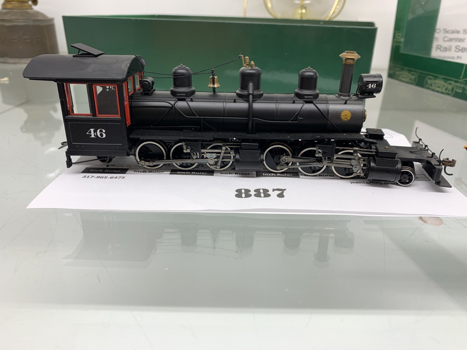 887 Spectrum Bachmann Colorado Mining Co. 2-6-6-2 w/Tender On30 Scale 1:48 DCC