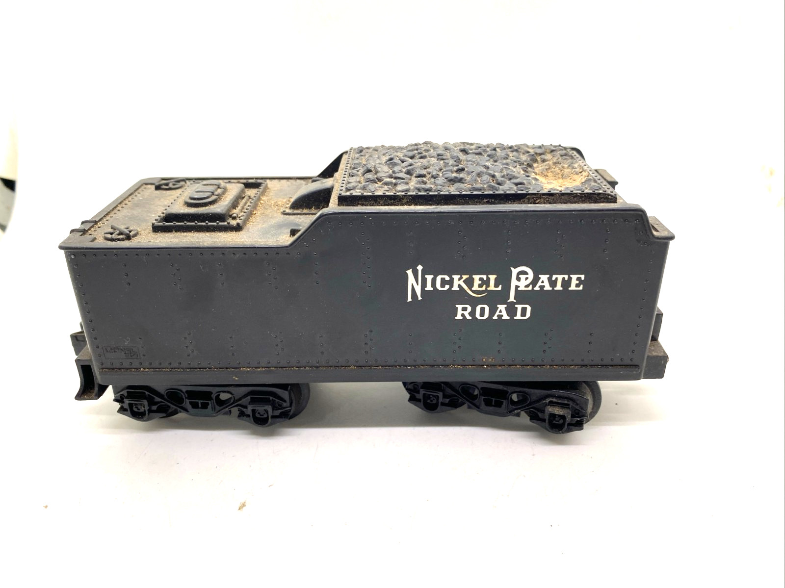 Vintage Lionel Nickel Plate Road Tender O Gauge Coal Car Black