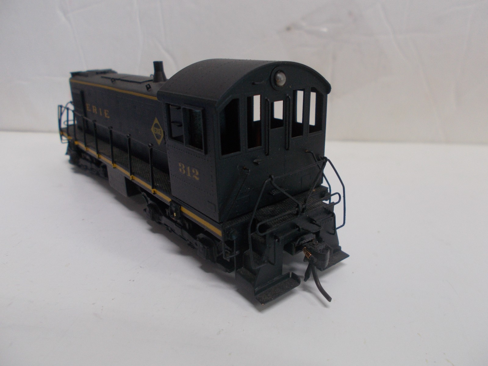 ALCO # D-116 ~BRASS~ ERIE S-1 LOCOMOTIVE # 312 ~RUNS GOOD ~HO SCALE