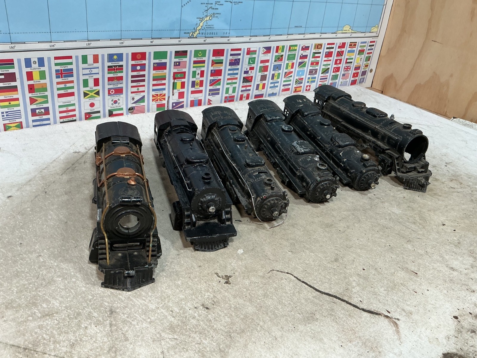 Lionel O Gauge Postwar – Steam Engine Shell PARTS lot
