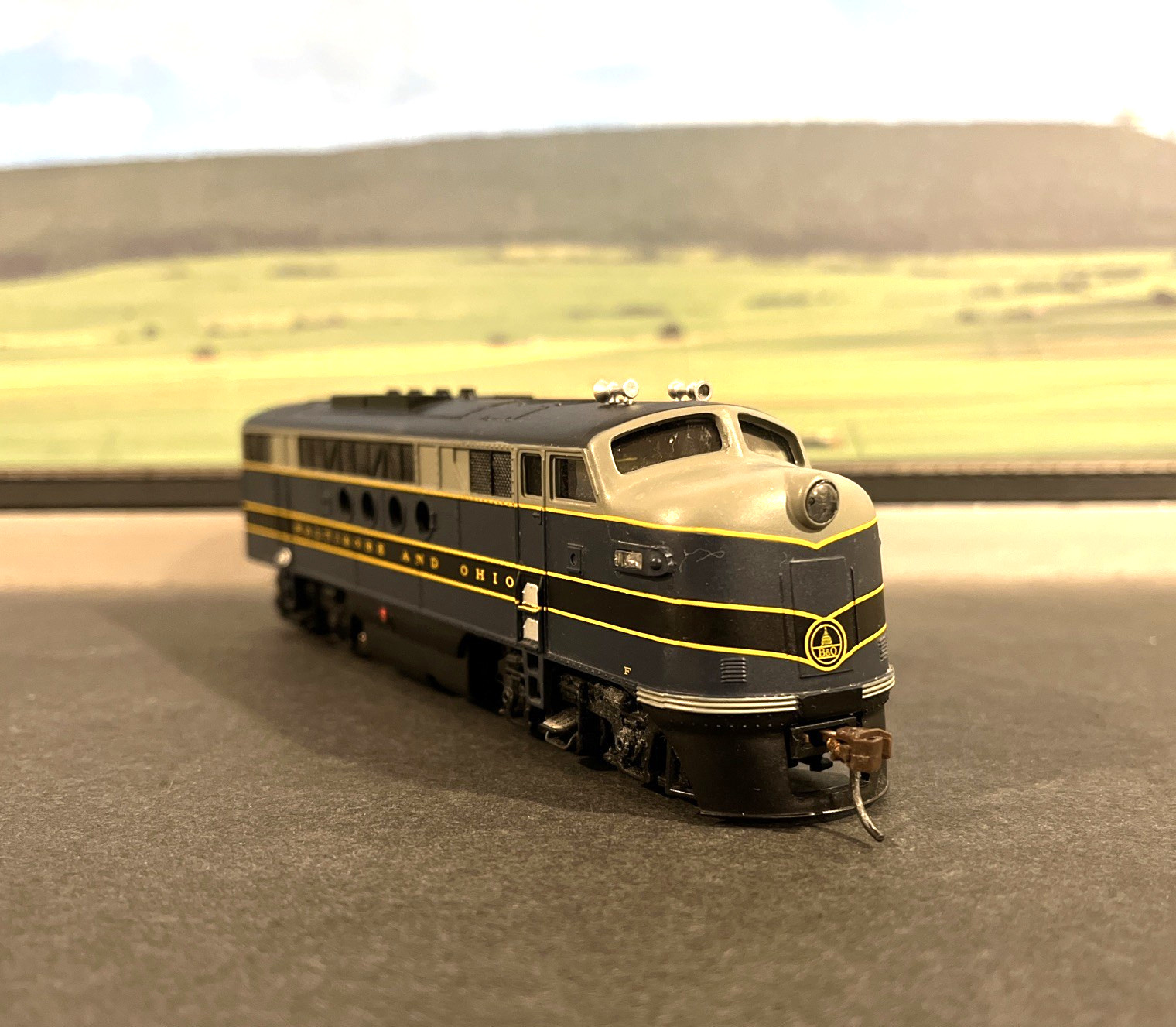 Bachmann EMD FT-A Locomotive Baltimore and Ohio No Number HO Scale DCC on Board