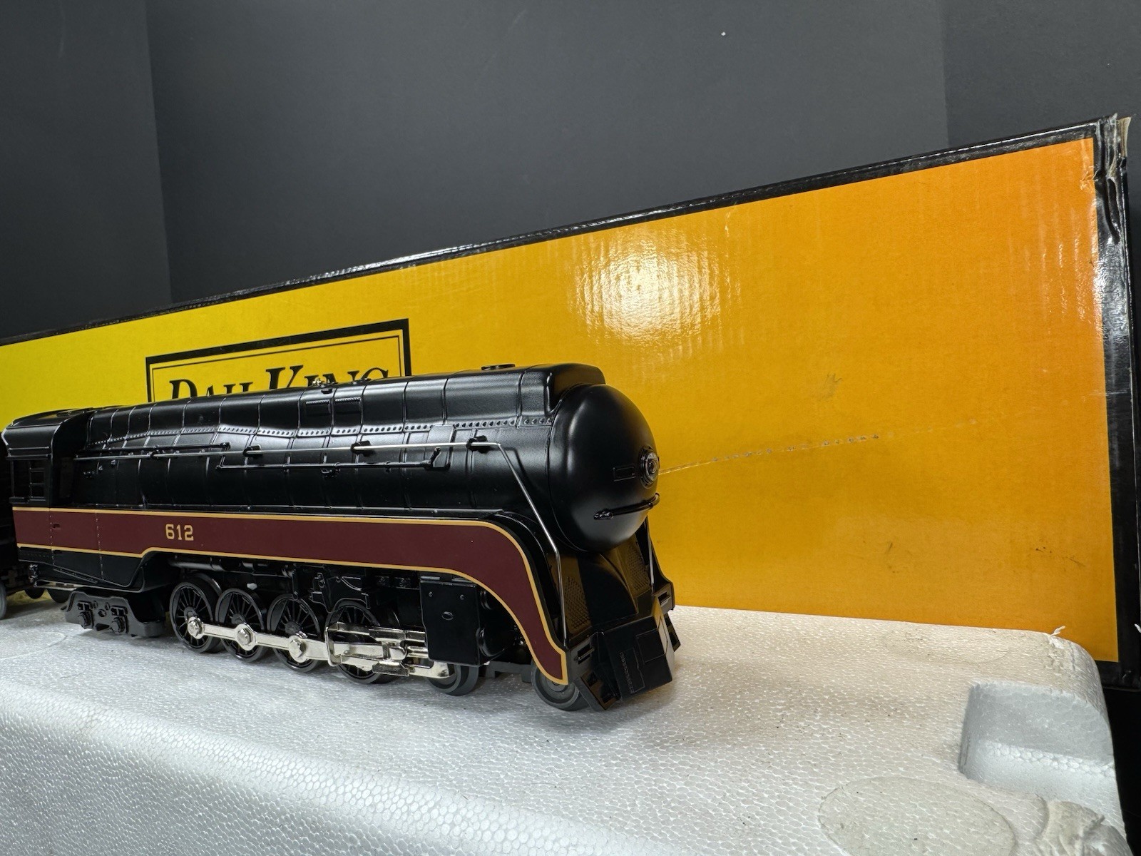 MTH RailKing 30-4184-1E Norfolk & Western J-class steam engine #612 PS2 BCR LNIB
