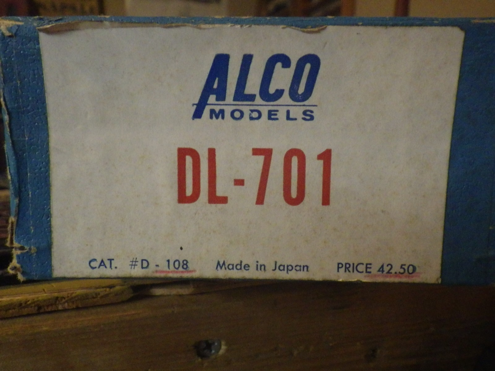 alco brass train DL 701