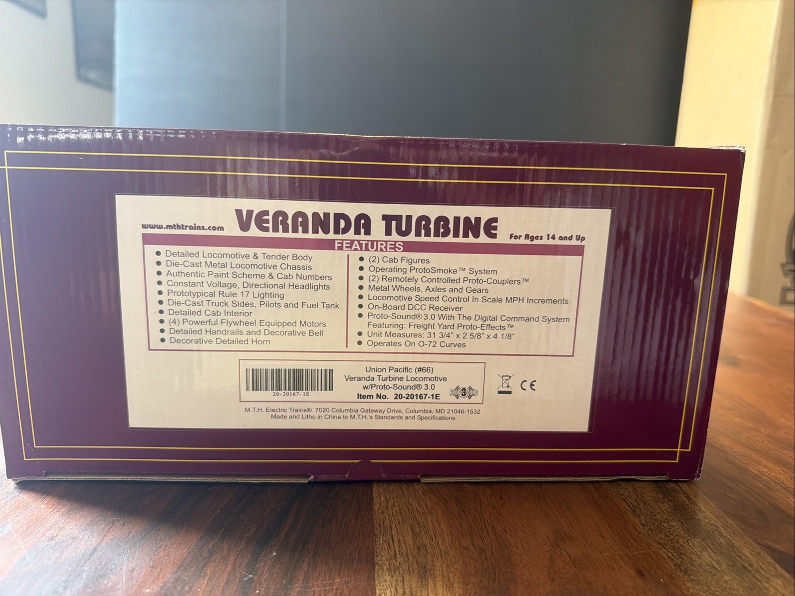 MTH- #20-20167 Veranda With Proto-Sound 3.0 Complete Set LN