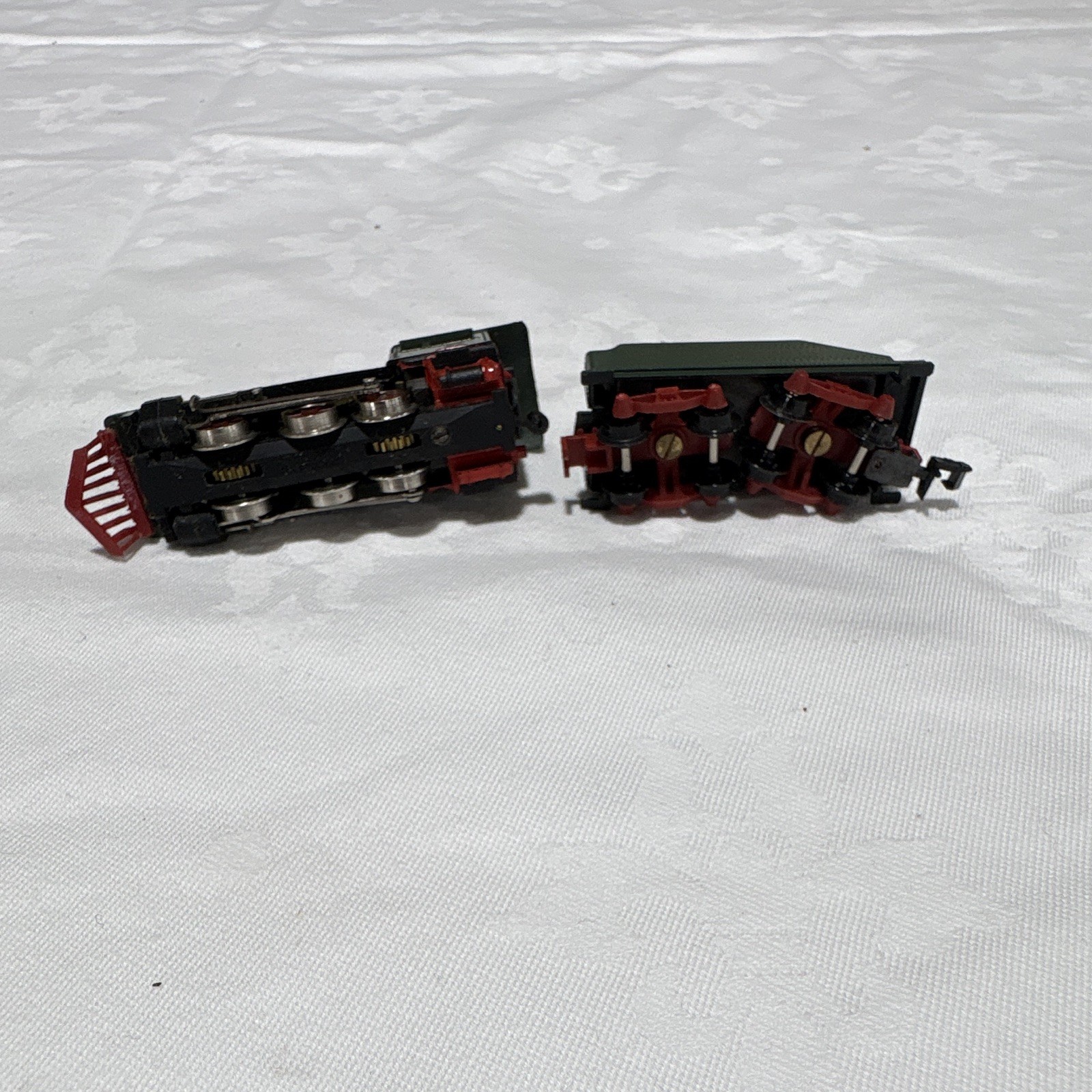 Arnold Steam Locomotive w Tender Western Germany N scale tested work 0-6-0 91059