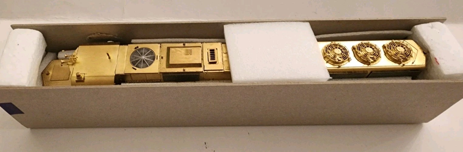 Overland Models HO Scale Brass EMD Demo 1,2,3,4 SD60 Diesel Engine UNDECORATED