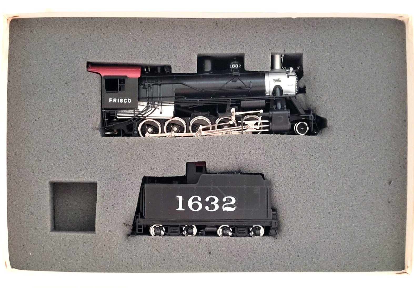 PFM United Atlas Brass HO Frisco 2-10-0 #1632 Russian Decapod Painted Tested New