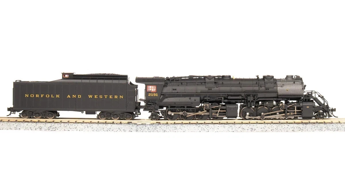 BROADWAY LIMITED #7220 N SCALE N&W Y6b 2-8-8-2 “PARAGON 4 DCC/SND” RD #2191~NEW