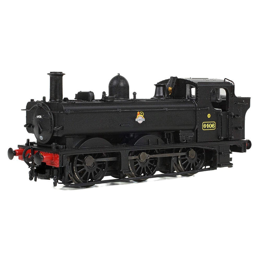 Graham Farish 371-986B N Gauge BR Black (Early) 64XX Pannier Tank 6406