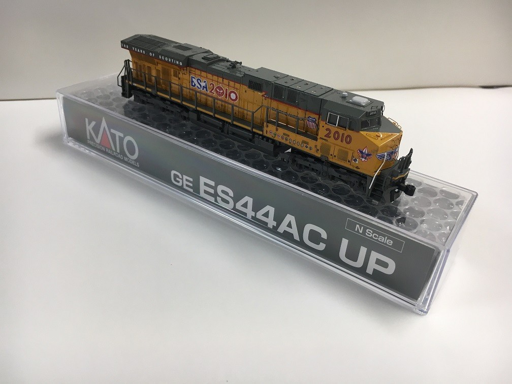 N scale Kato ES44ac Union Pacific #2010 BSA Boy Scouts of America custom
