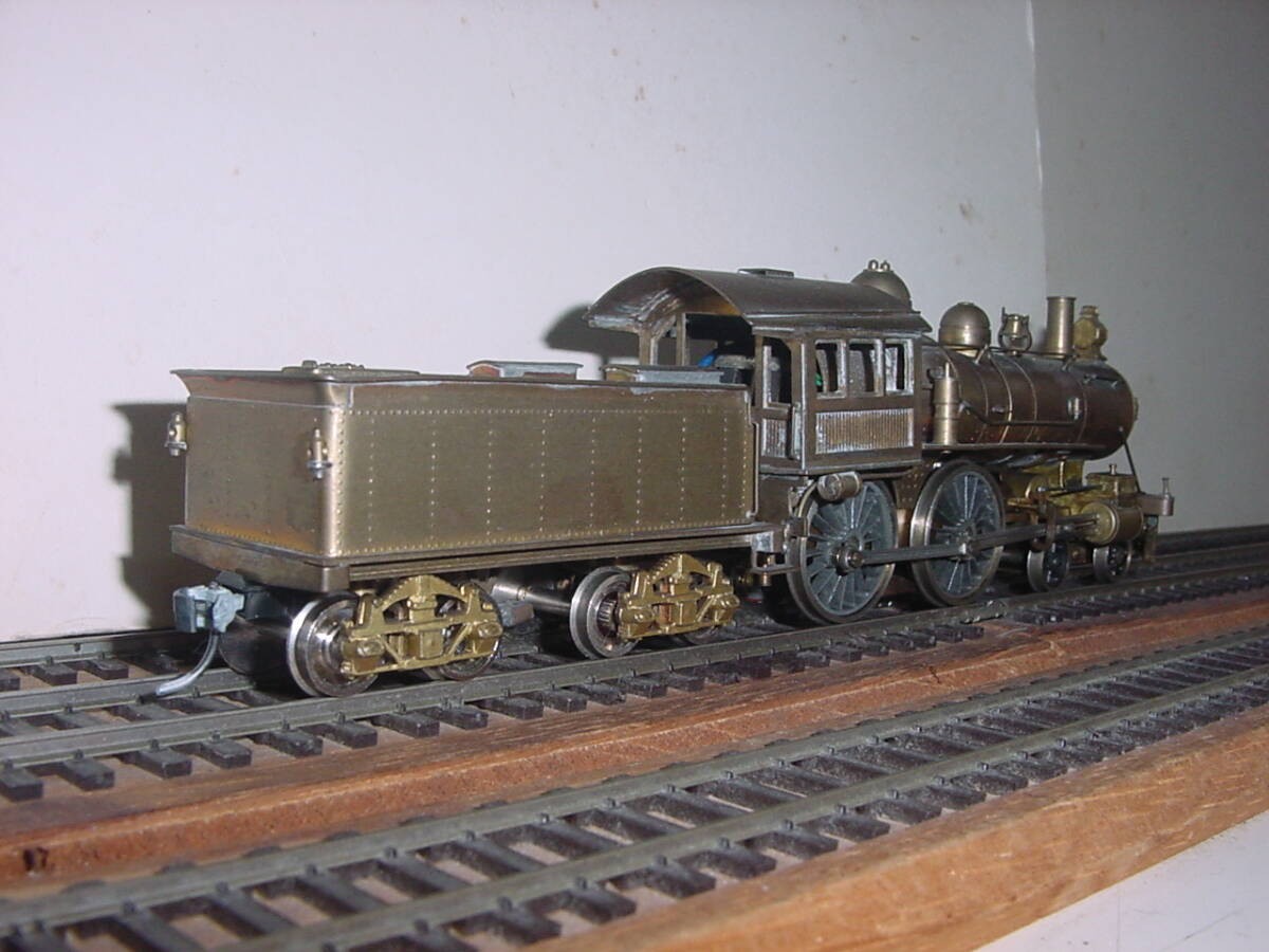 Gem KTM NYC 999 4-4-0 Brass Steam Locomotive HO Scale Tested Japan Vintage