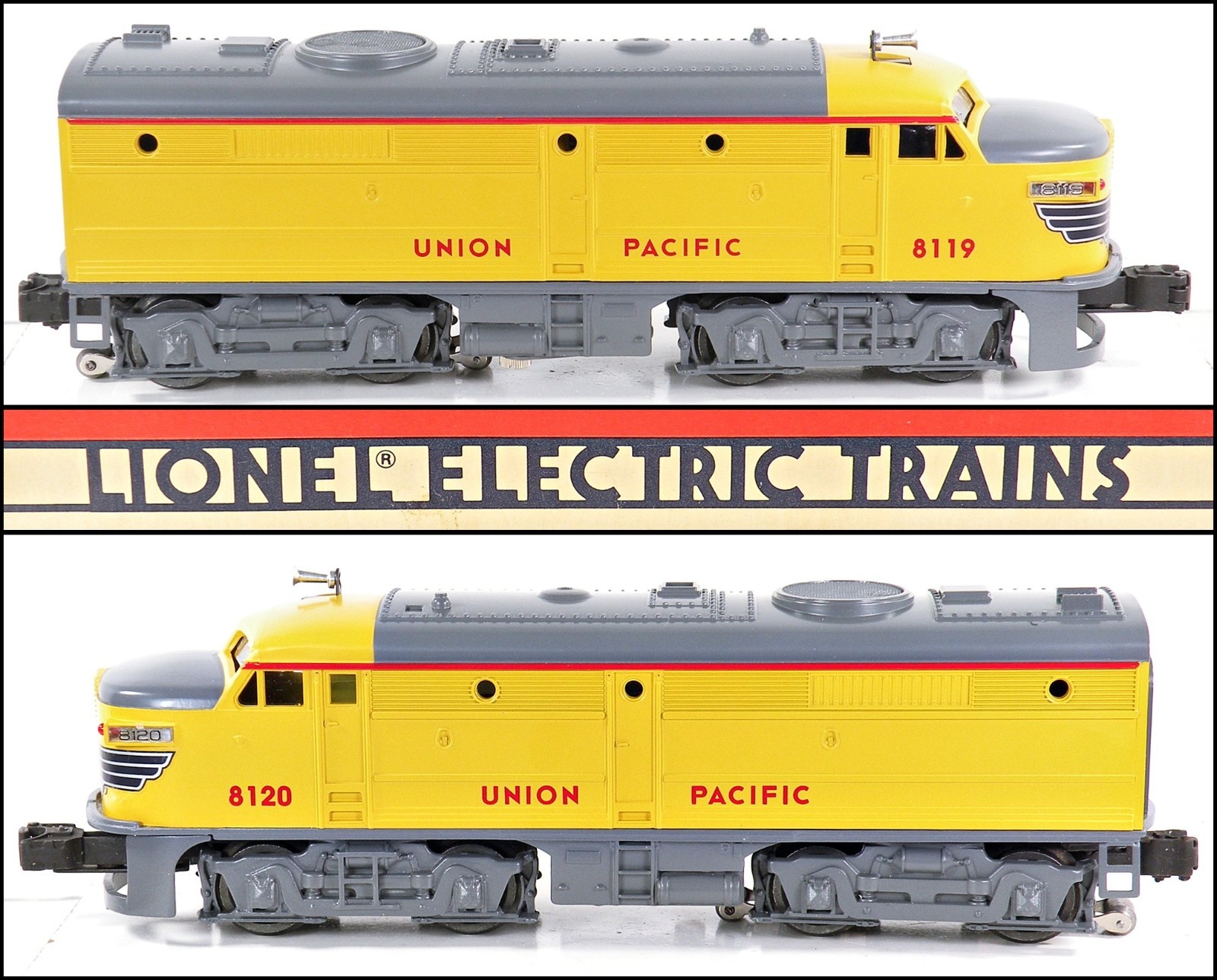 Lionel 6-18119 Union Pacific UP FA-2 Alco A-A Set w/Horn /1/ 1994 LN