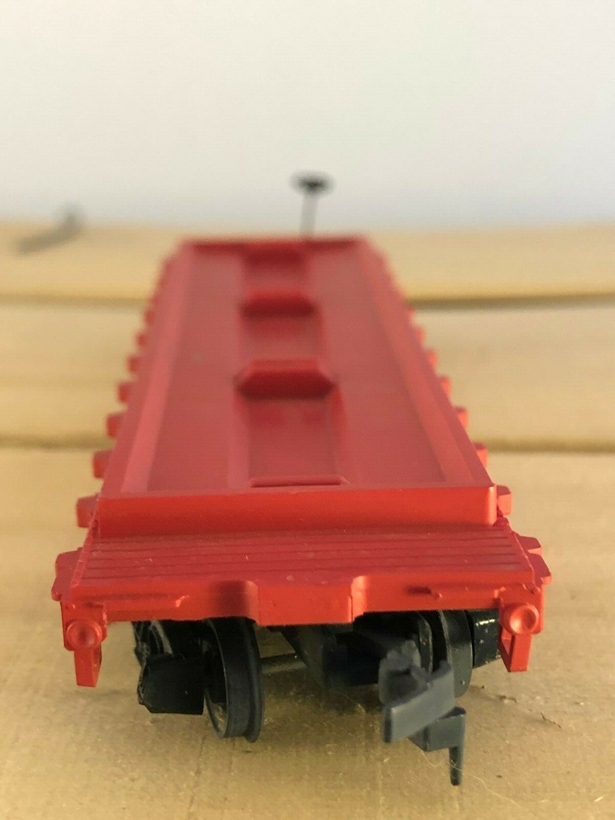 Vintage Tyco Mantua HO Scale Model Railroad Flat Car Great Northern 42762 Train