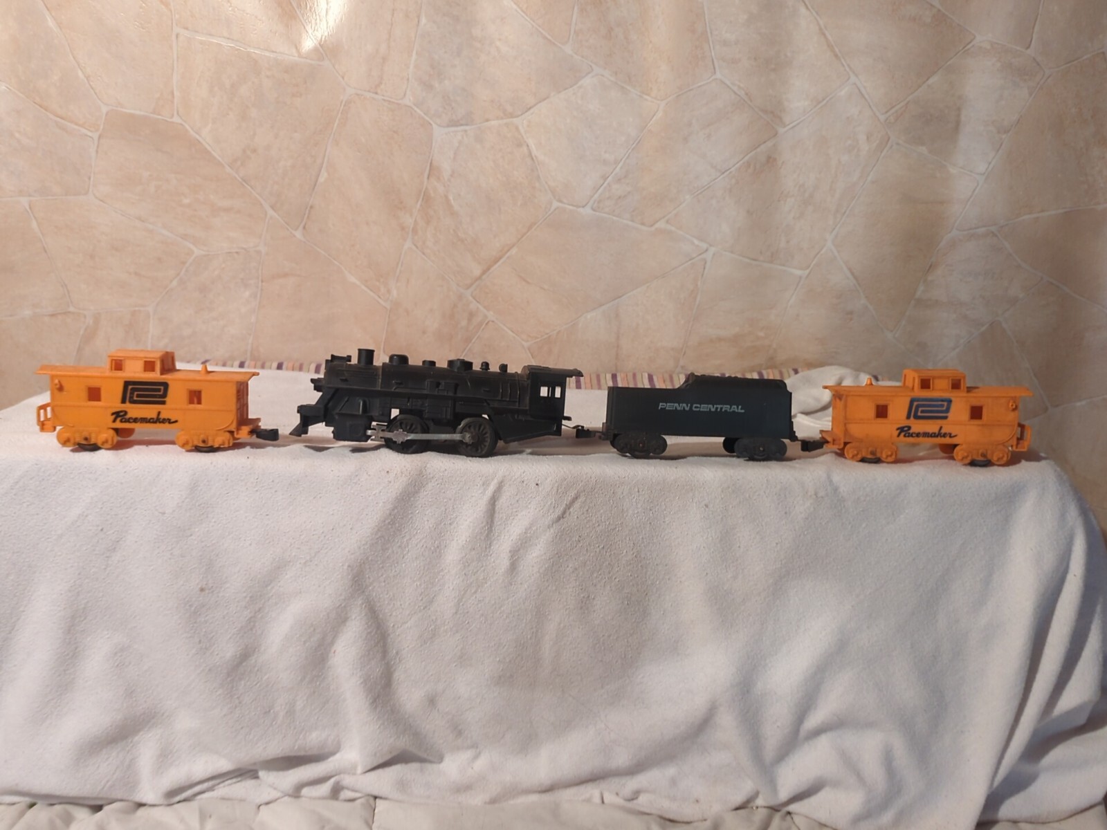 MARX O/O27 Gauge 0-4-0 Steam Loco Engine 490 W/Coal Tender And 2 Cabs Untested