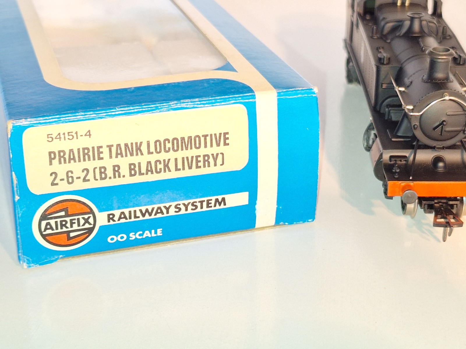 Airfix 54151-4 Prairie Loco. New Old Stock. Mint Cond. 2 Rail DC Boxed. OO Scale