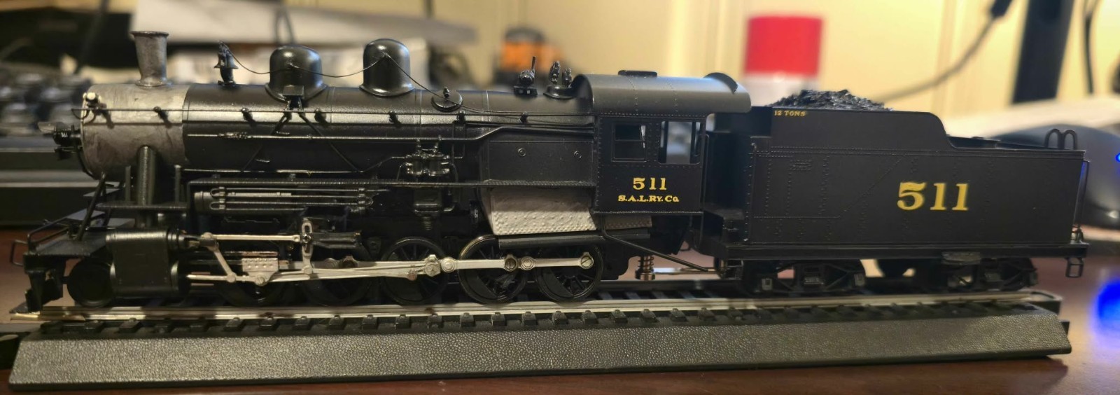 Ho Scale Brass Sunset SAL 2-10-0