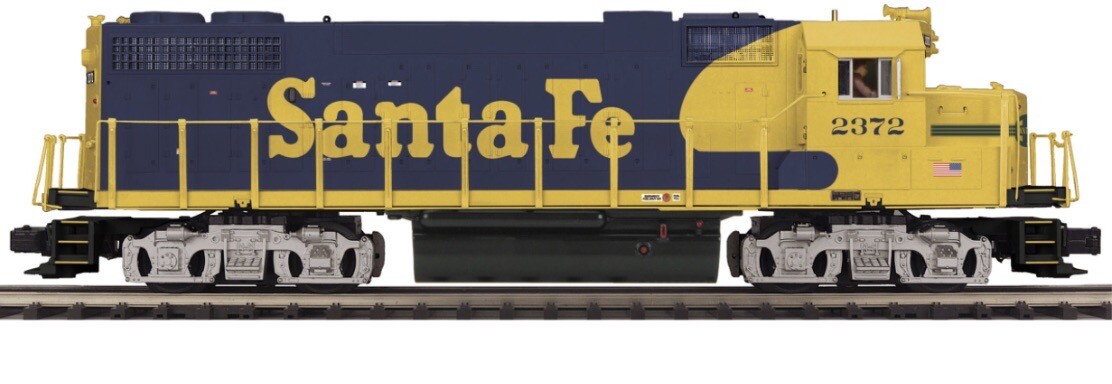 MTH PREMIER SANTA FE GP38-2 DIESEL ENGINE PROTOSOUND 3.0! 20-20454-1 O SCALE