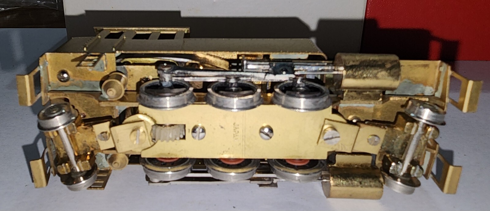 SIDE TANK LOCOMOTIVE 2-6-2 HO KEN KIDDER BRASS VINTAGE NEW