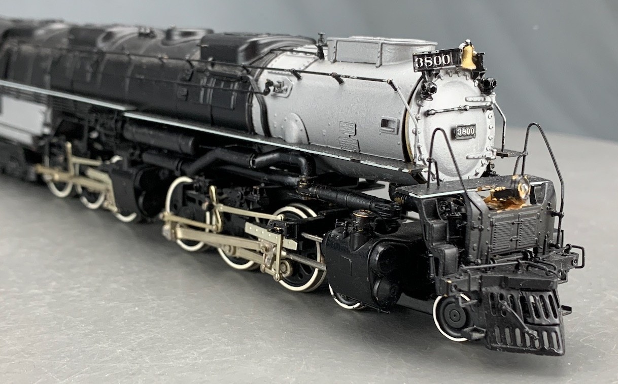 HO Key Brass D&RGW L-97 Challenger 4-6-6-4 Steam Loco #3800 w/DCC&SND HO8233
