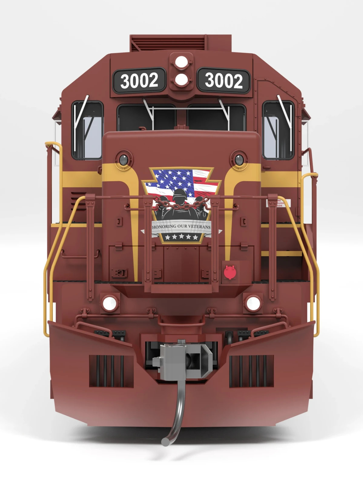 Broadway Limited HO 9810 Louisville Indiana Veterans EMD SD45 Diesel Locomotive