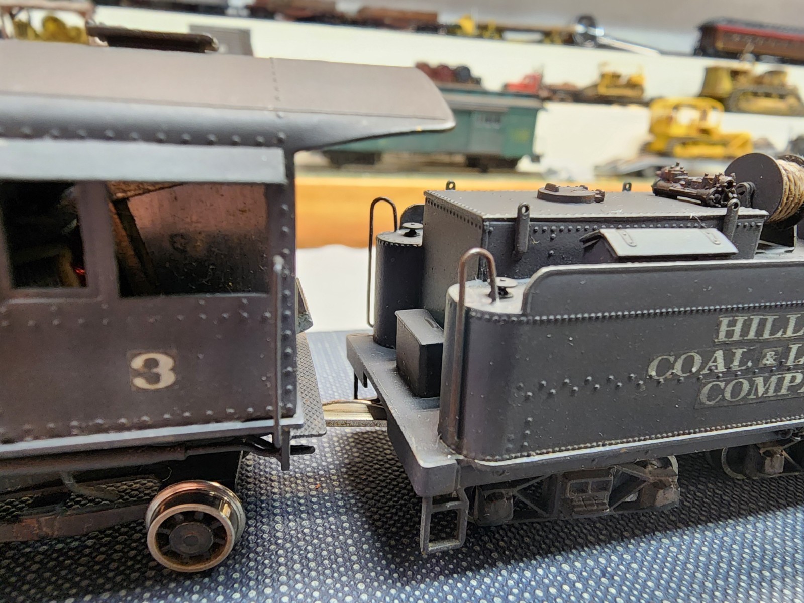 PFM 2-6-2 Baldwin steam Loco Brass Custom painted for your logging roster