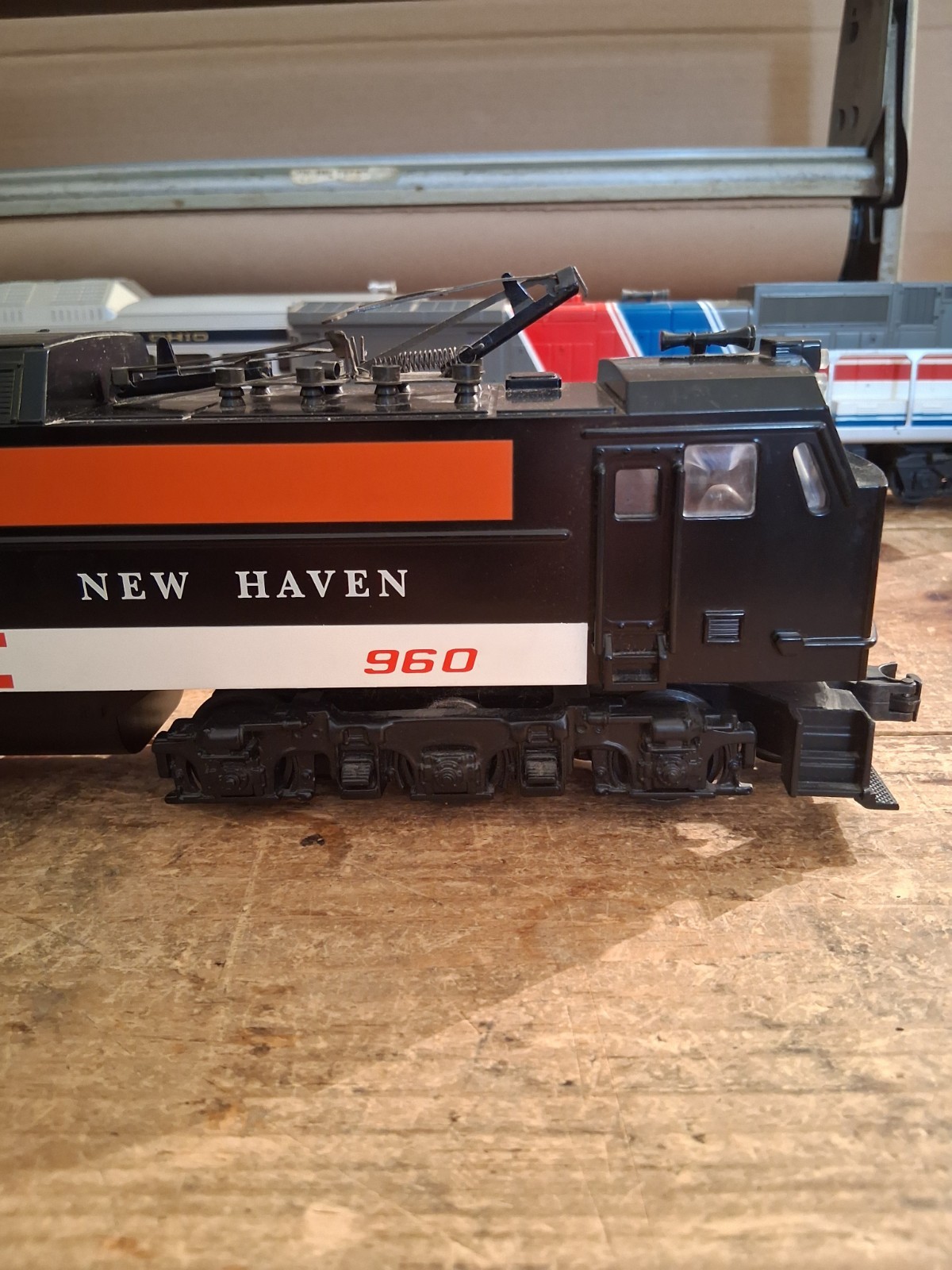 Williams E60-501 O New Haven E60 Electric Locomotive w/Horn. Cab #960 WORKS