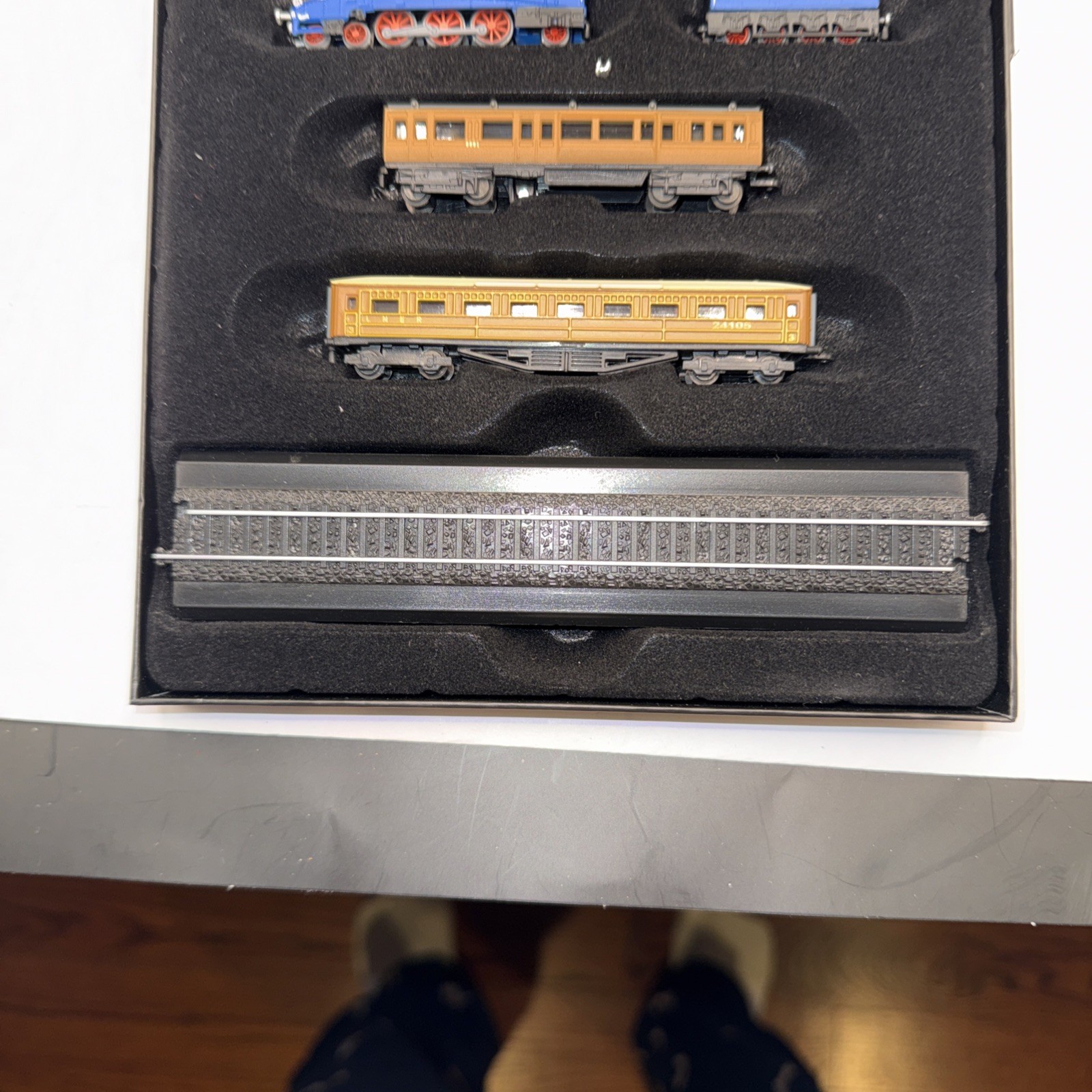 ATLAS EDITIONS 1/220 Z GAUGE MINITRAINS MALLARD DIECAST LOCOMOTIVE LOCO