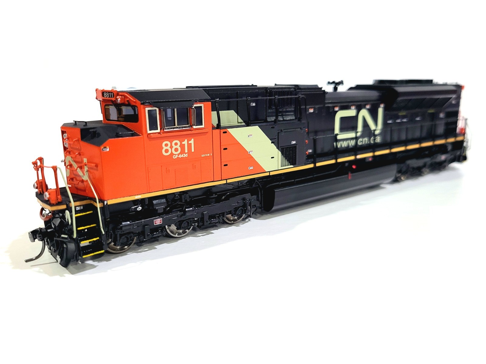 Overland OMI CN EMD SD70M-2 Canadian National #8811 HO Brass #AA-1323-4 DCC