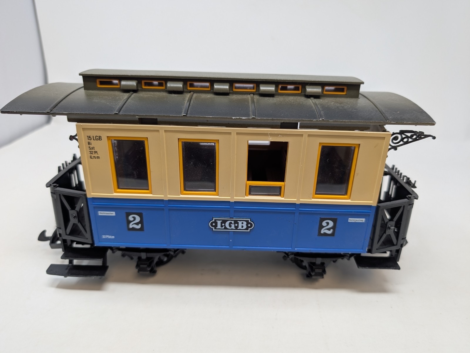 LGB G Scale 2020 Vintage Locomotive Engine 2774 #2 PLUS 5 ADD’L CARS
