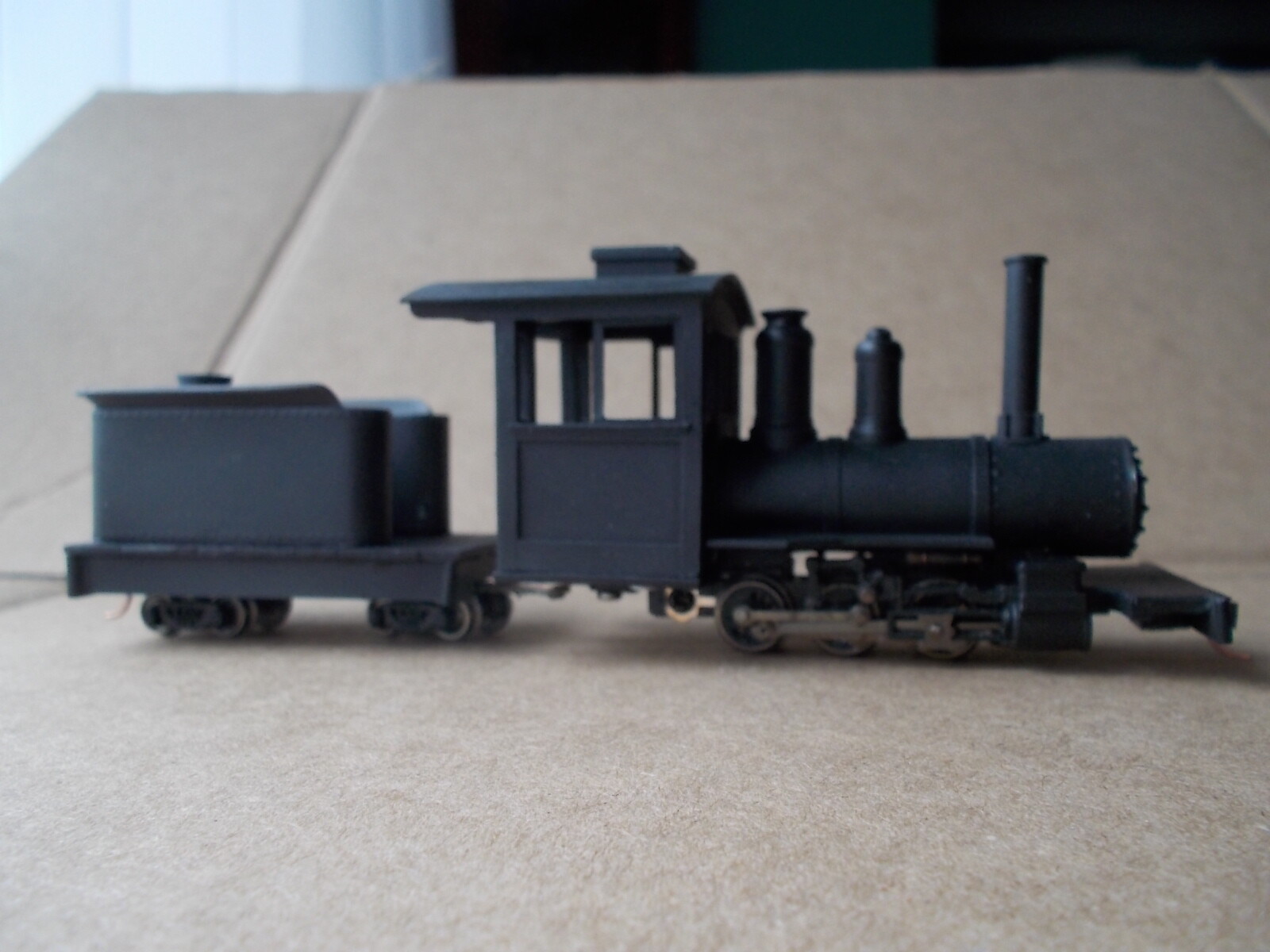 On18 0-6-0 Baldwin with Tender Conversion Kit by Railway Recollections Not On30