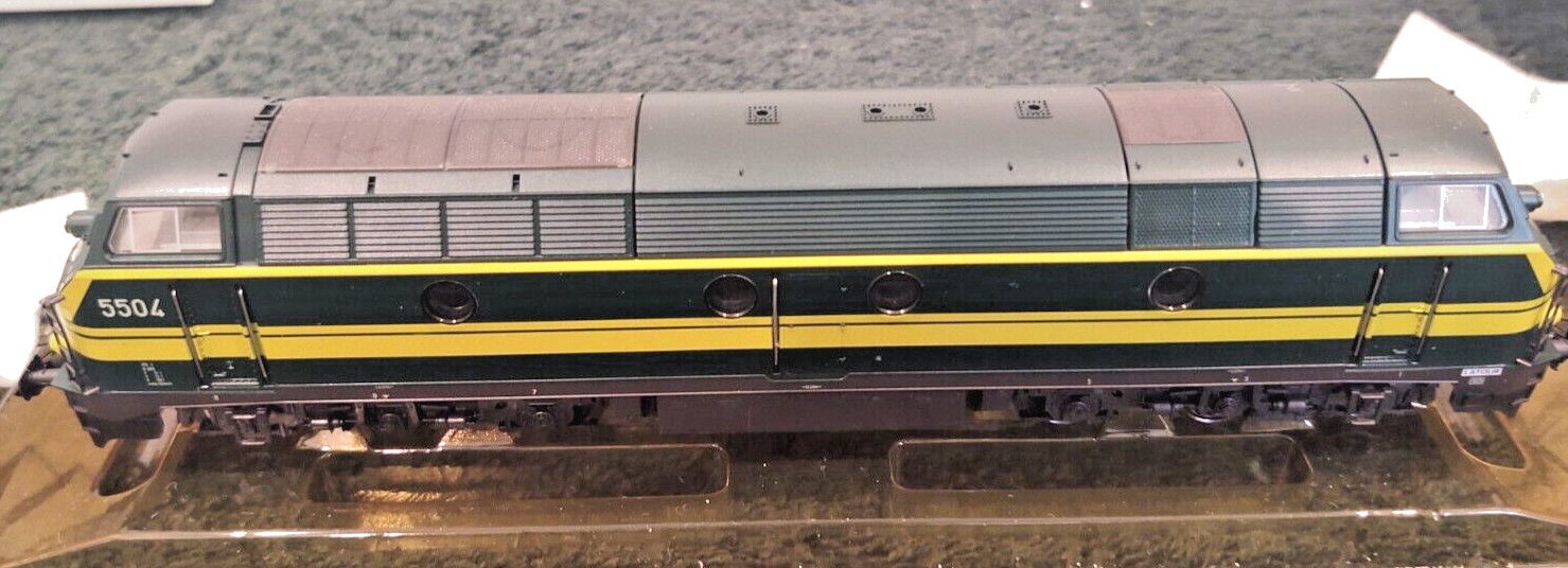 MARKLIN 3467 HO NEW NLA DIESEL SERIE NMBS LOCOMOTIVE 5504 Special series 1994