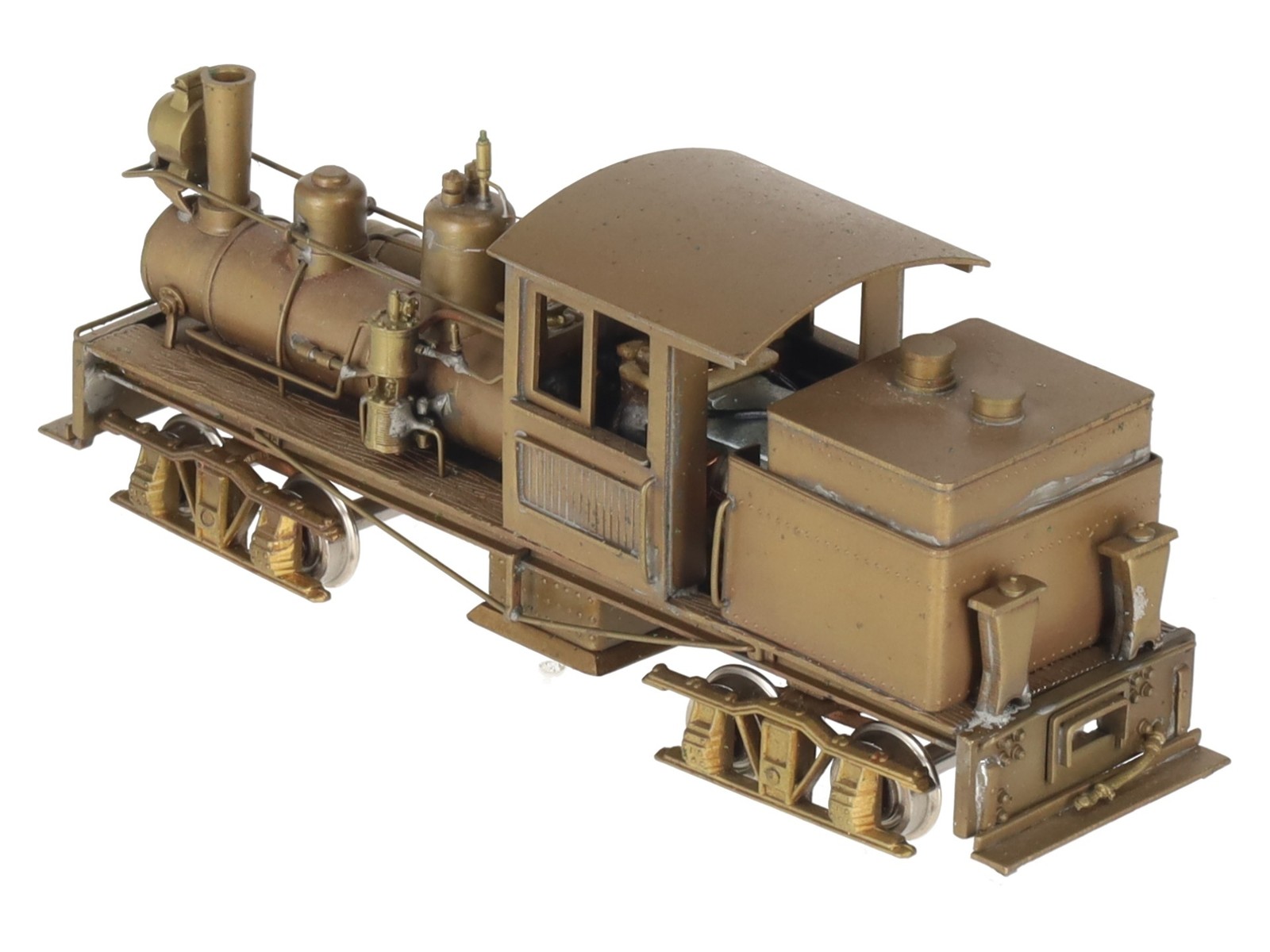 NWSL HO Scale BRASS Class A 18-Ton Shay – Unpainted EX/Box