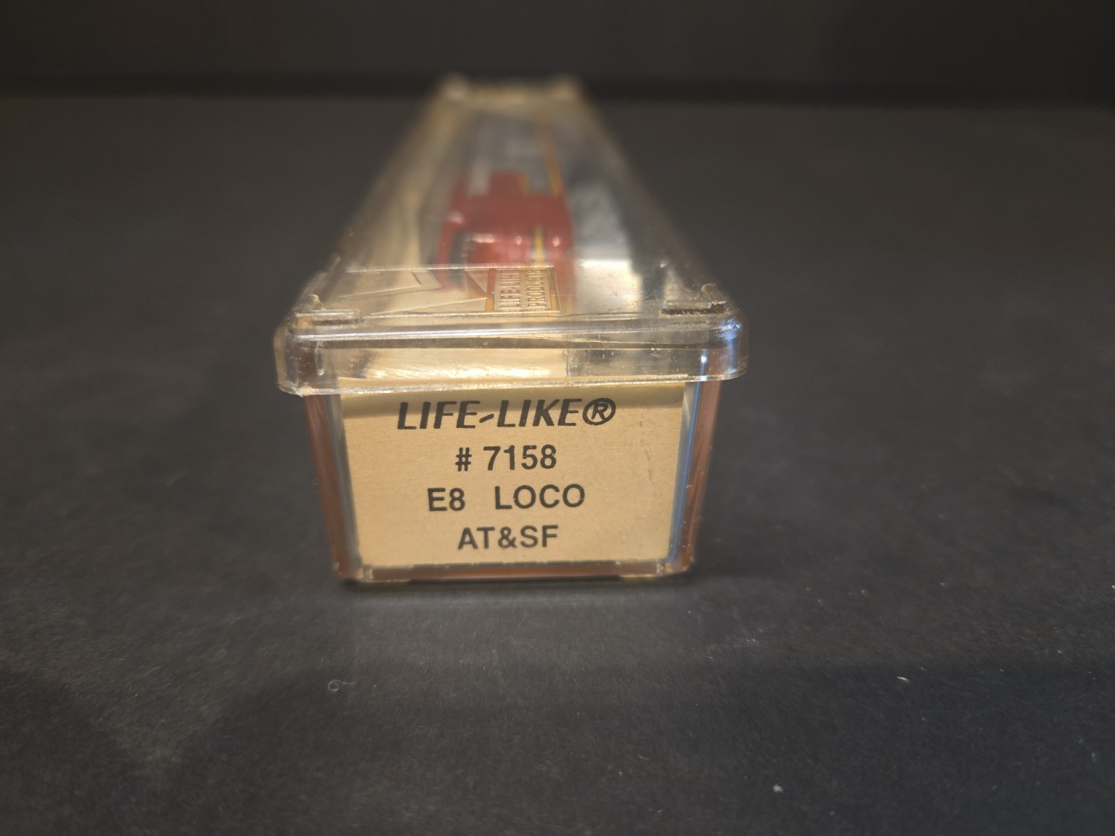 Life-Like Santa Fe E8 Locomotive 7158 AT&SF Broken Footrails! See Details!
