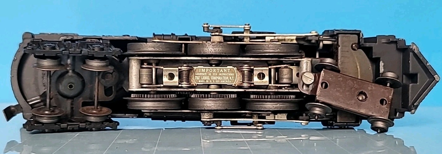 Lionel Postwar 685 Hudson 4-6-4 Steam Locomotive 6026W Whistle Tender Runs – S01