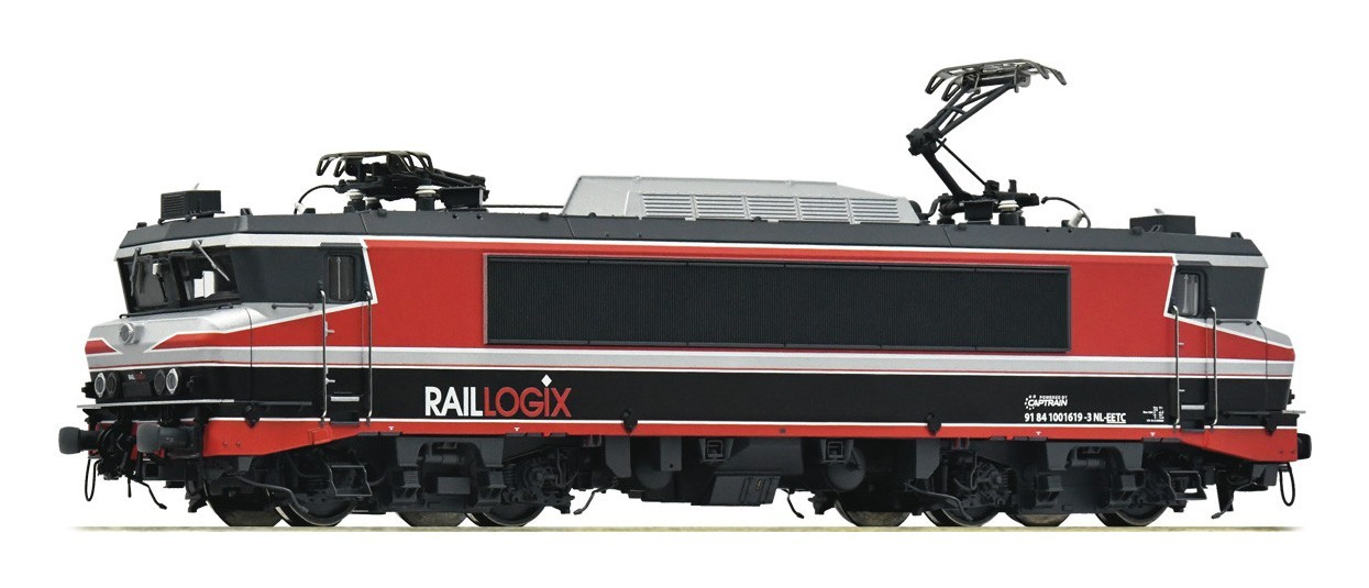 Roco 7500068 Raillogix 1619 CAPTRAIN BB 7200 Locomotive HO 1:87 Red/Black/Gray