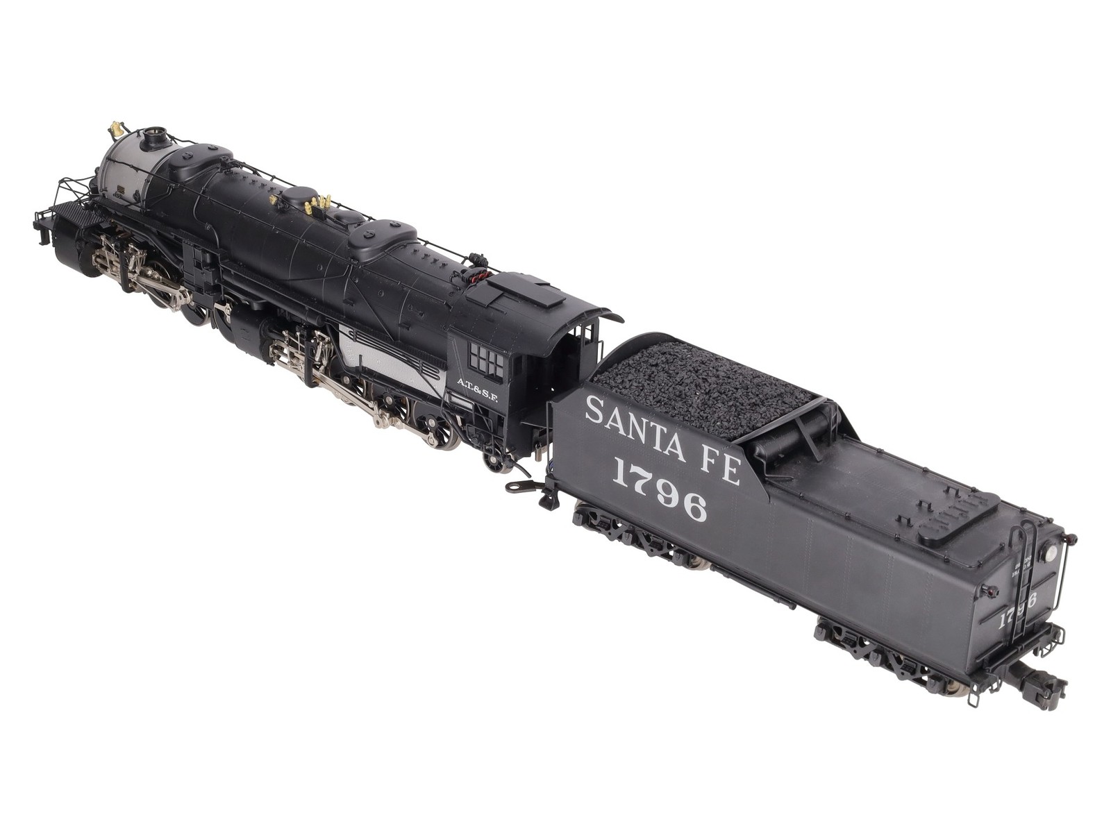 3rd Rail 1796 O Brass Santa Fe Y-3 2-8-8-2 Steam Locomotive & Tender #1796 EX