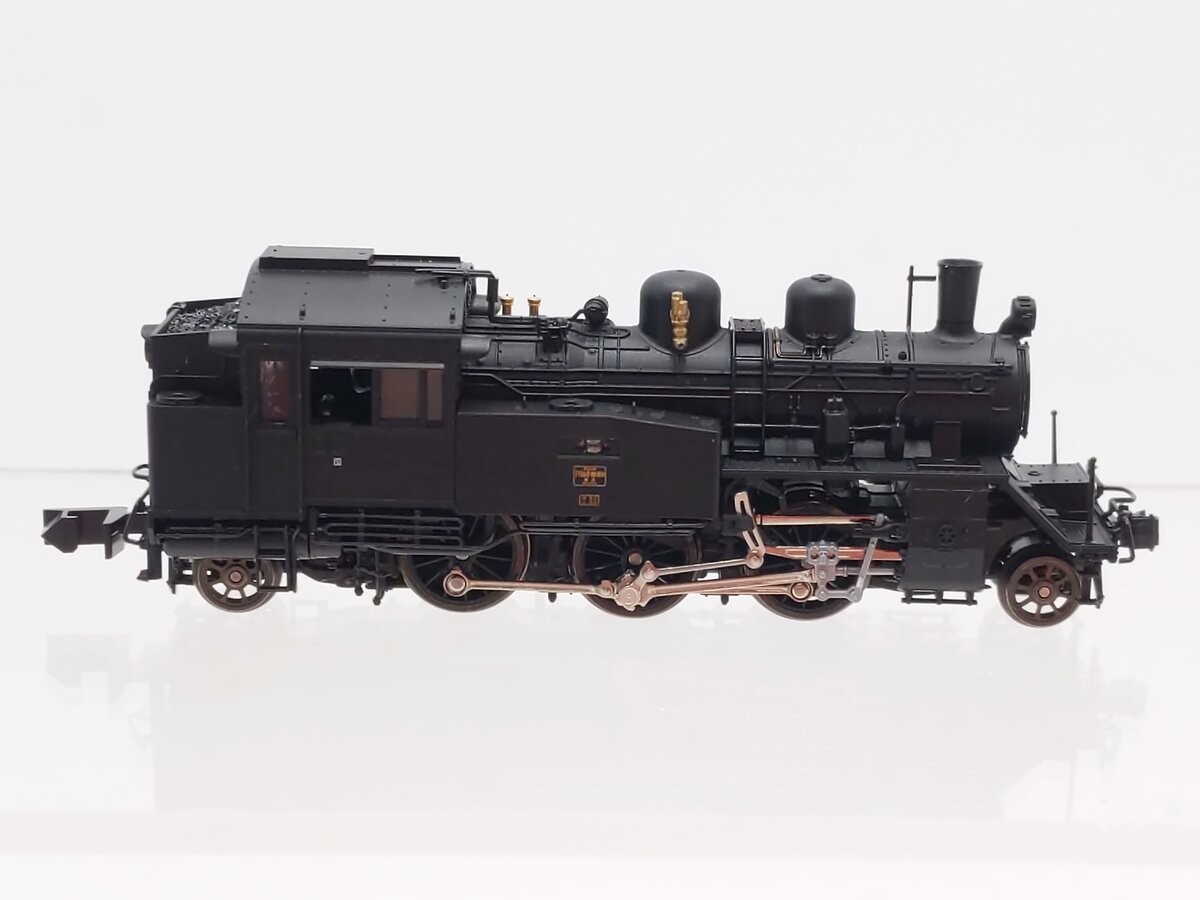 Kato 2022-1 N Scale Japanese National Railways 2-6-2 C12 Steam Locomotive LN/Box