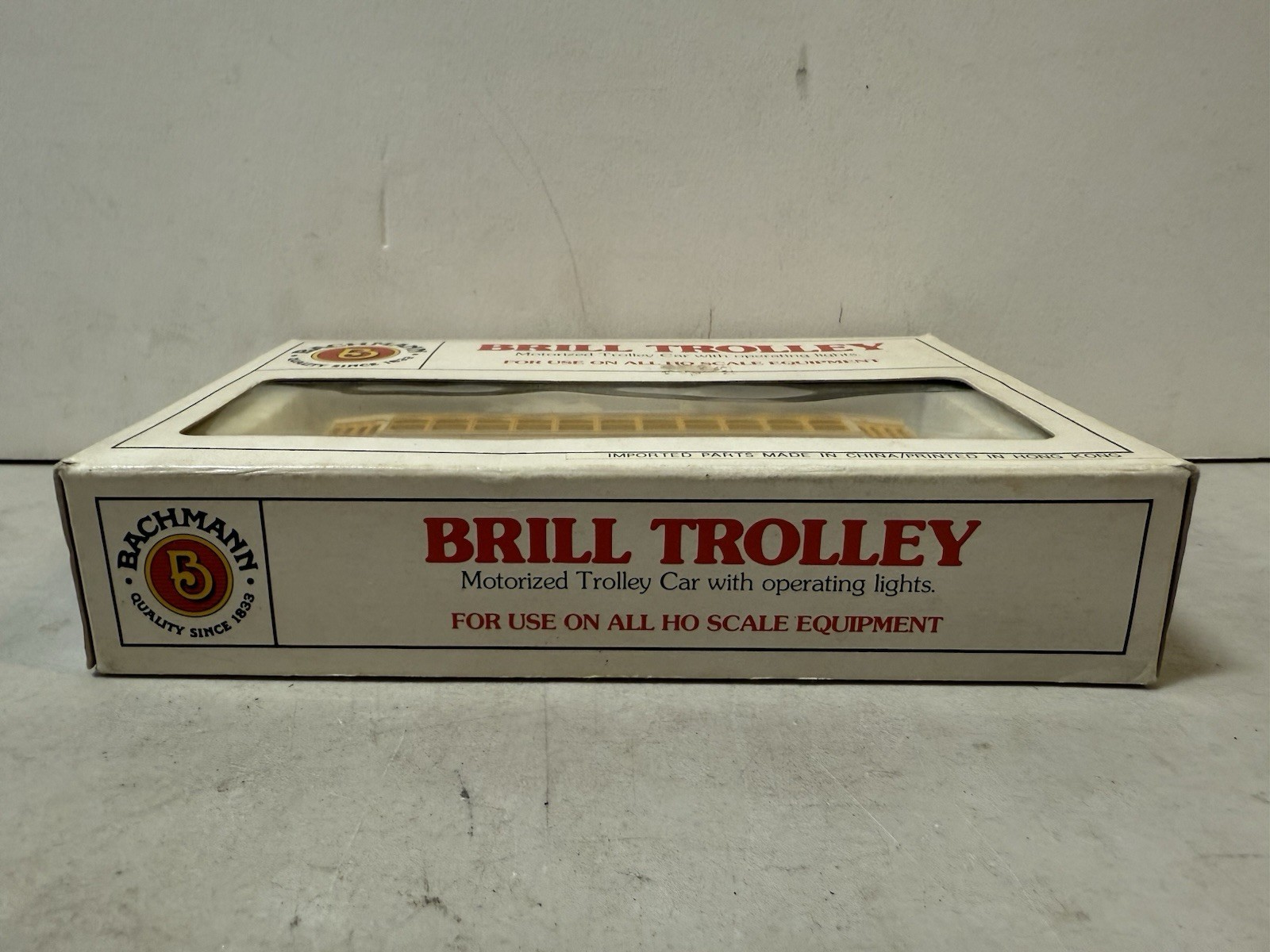 Bachmann HO Scale Brill Trolley #36-Yellow Item# 61048