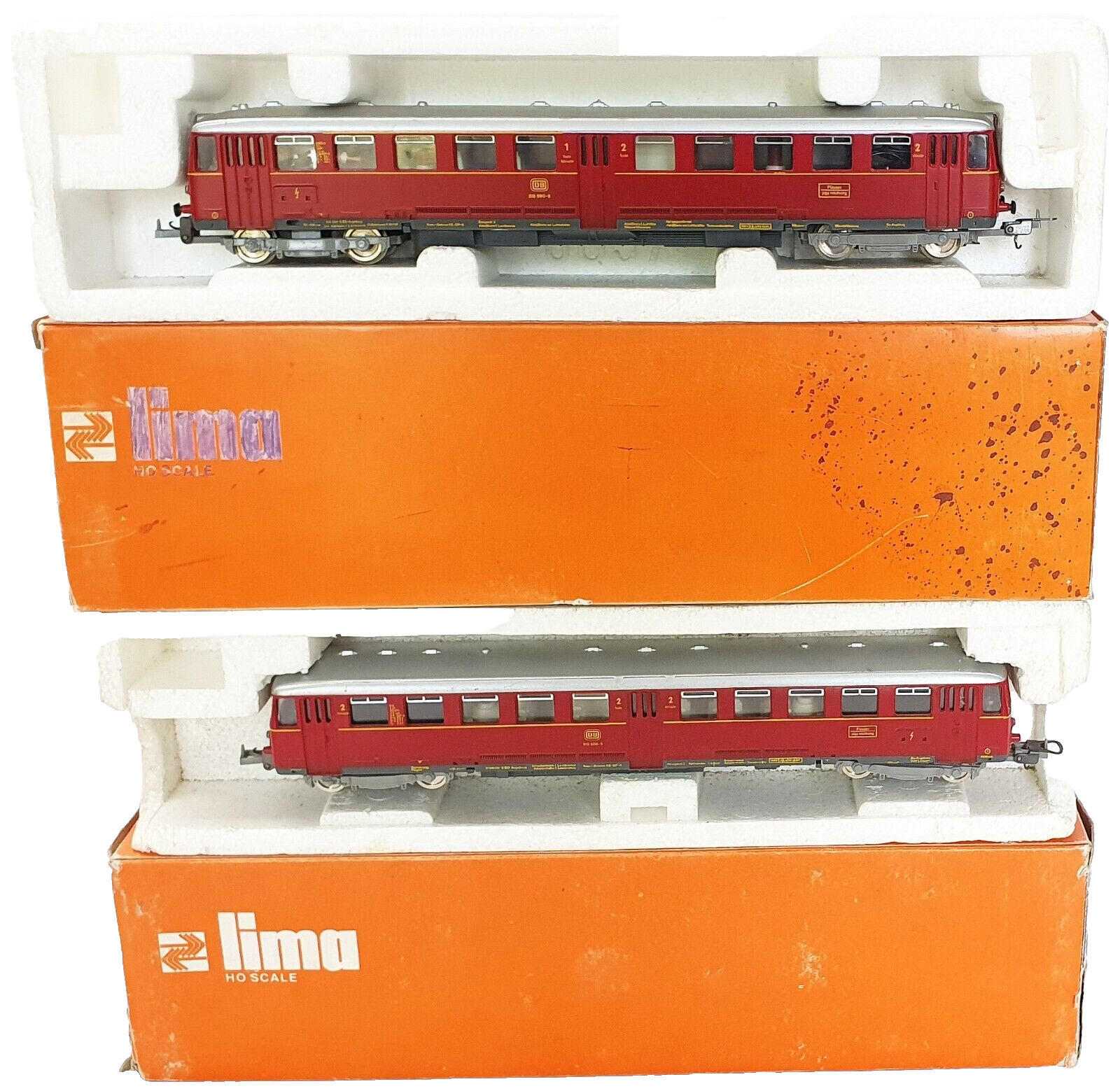 Lima HO 1:87 DB Deutsche Bundesbahn BR 515 & 815 MOTORIZED DIESEL UNIT Train MIB