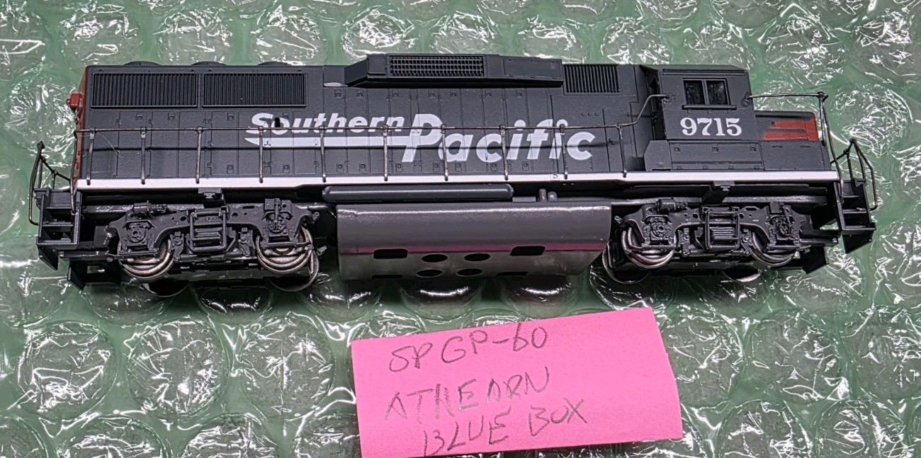 🔥 HO Scale Athearn 4776 Southern Pacific GP60 #9715 Motor Brass Flywheel NO BOX