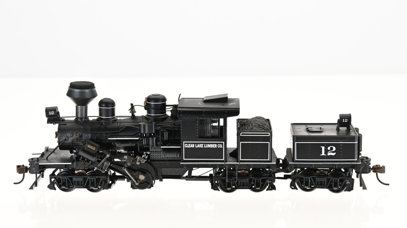 Bachmann Spectrum 70 Ton Three Truck Climax Clear Lake DCC w/Sound HO scale