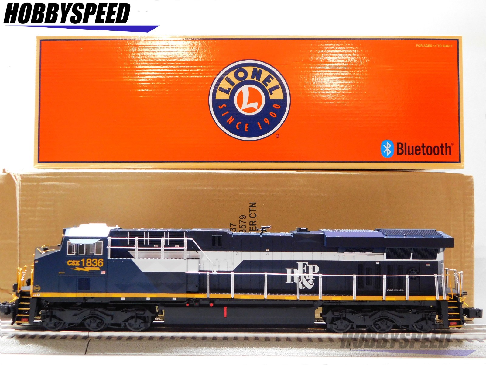 LIONEL BTO CSX RFP NON-POWERED ES44 #1836 DIESEL ENGINE O GAUGE 2533579 NEW