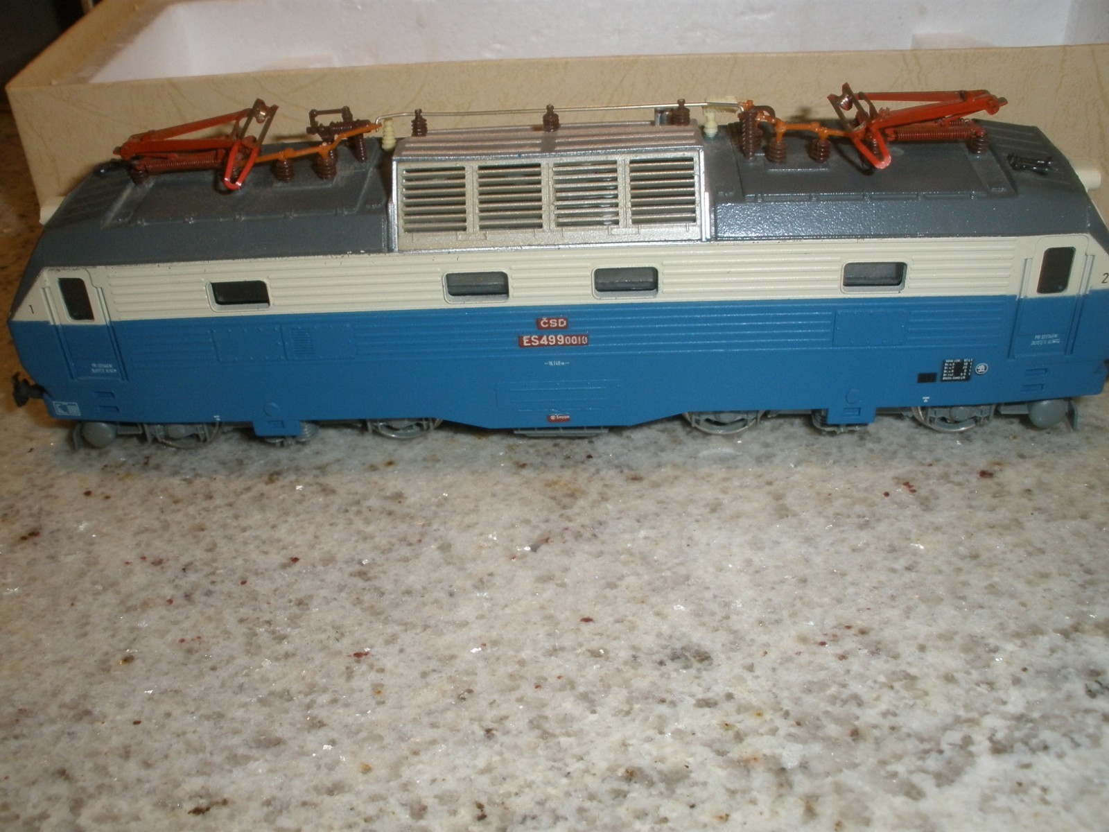 VINTAGE PIKO SCHNELLZUGLOKOMOTIVE E 499.2 TRAIN ENGINE IN BOX UNTESTED
