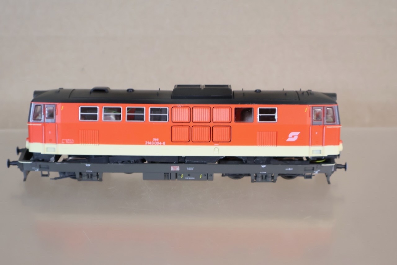 KLEIN MODELLBAHN 2143 004 REPAIR OBB ÖBB BR DIESEL LOCOMOTIVE om