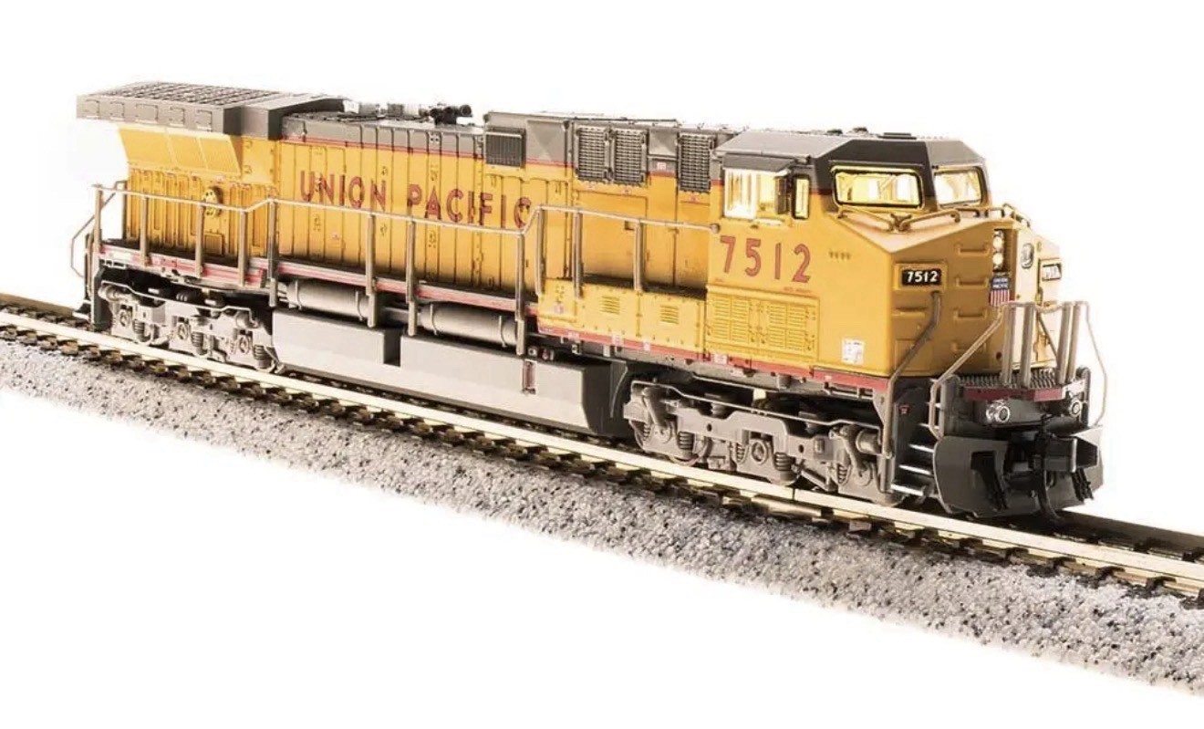 BLI Broadway Limited Paragon 3 N Scale GE AC6000 UP #7562 DC/DCC/SOUND