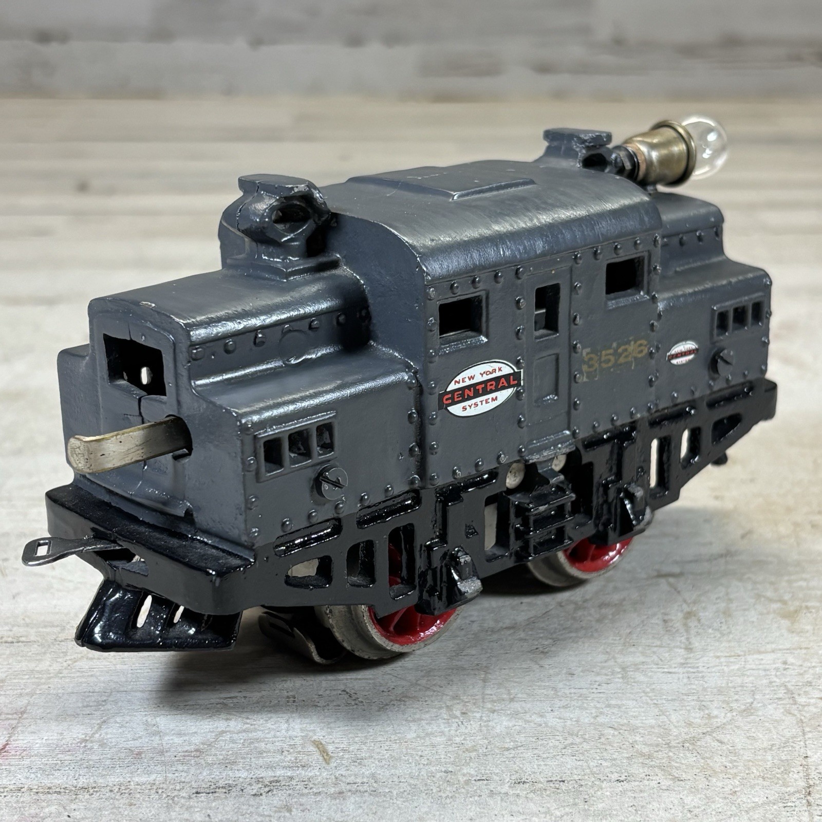 Bing Prewar O Gauge New York Central 3526 Electric Locomotive Restored