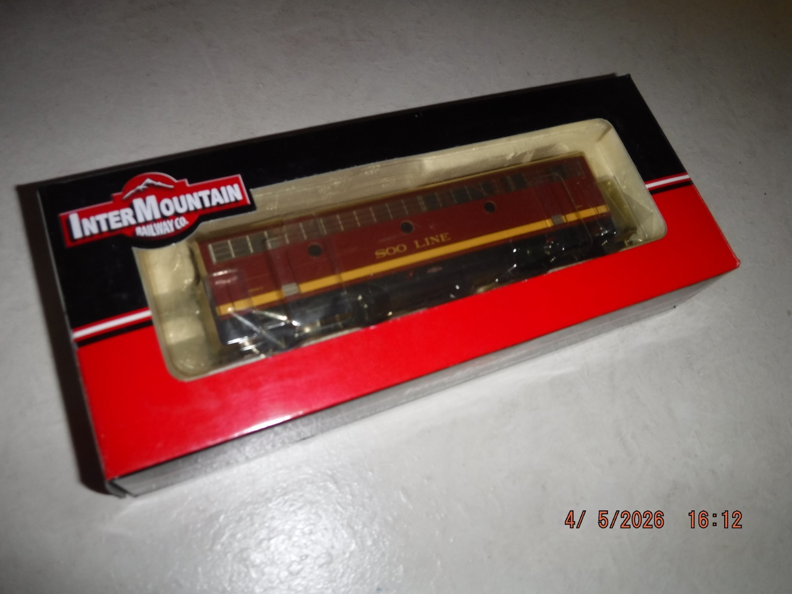 INTERMOUNTAIN HO EMD F7B SOO LINE TENDER LOCOMOTIVE #2501C w/SOUND/DCC NOS NEW!