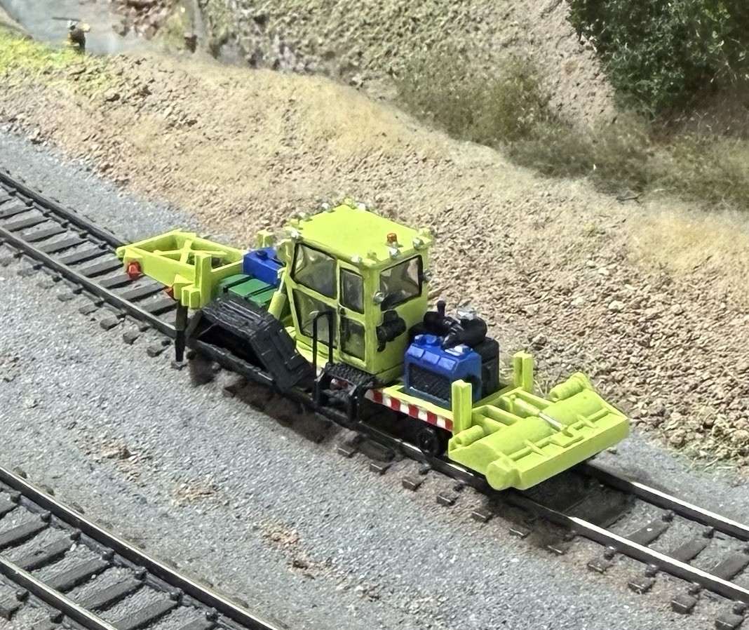 N Scale Maintenance Of Way MOW Ballast Spreader Custom Built Super Detailed