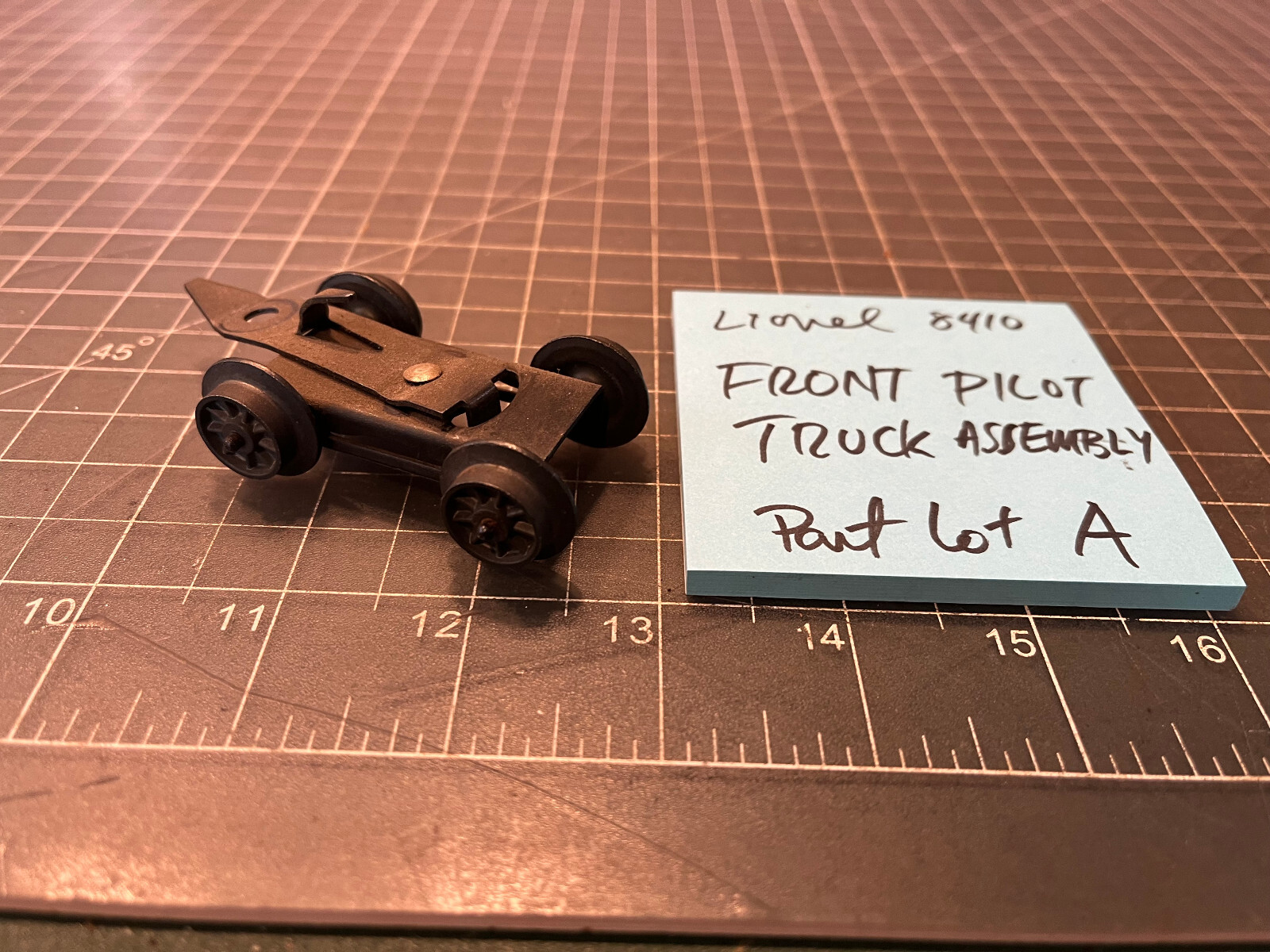 Lionel Train 8410 General LOCOMOTIVE FRONT PILOT TRUCK 1862 1872 1881 8005 LOT A
