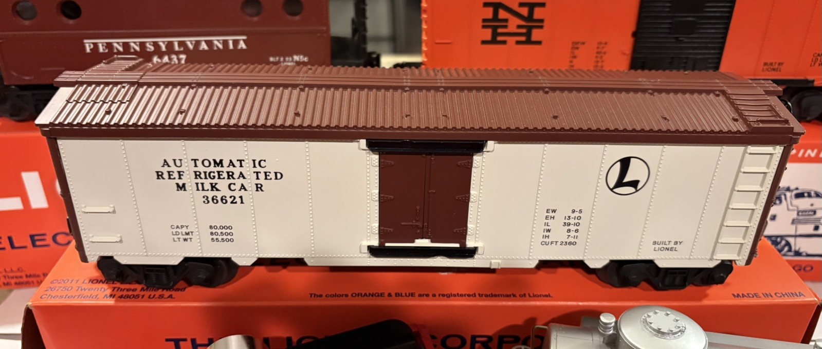 Lionel 38349 Conventional Classics Chesapeake & Ohio GP-7 Freight Set 12885-500